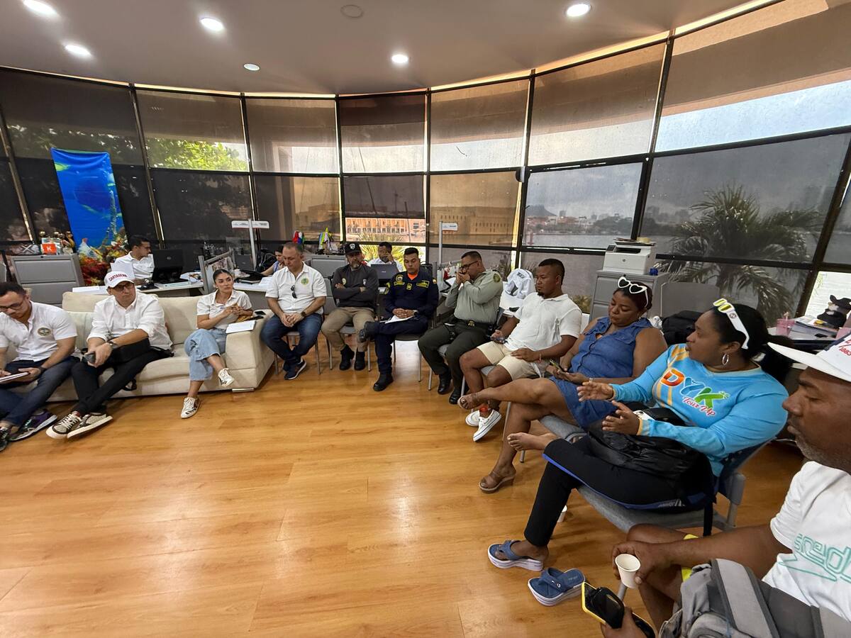 Alcaldía de Cartagena tomó medidas contra los tripulantes que protagonizaron riña. // Cortesía.