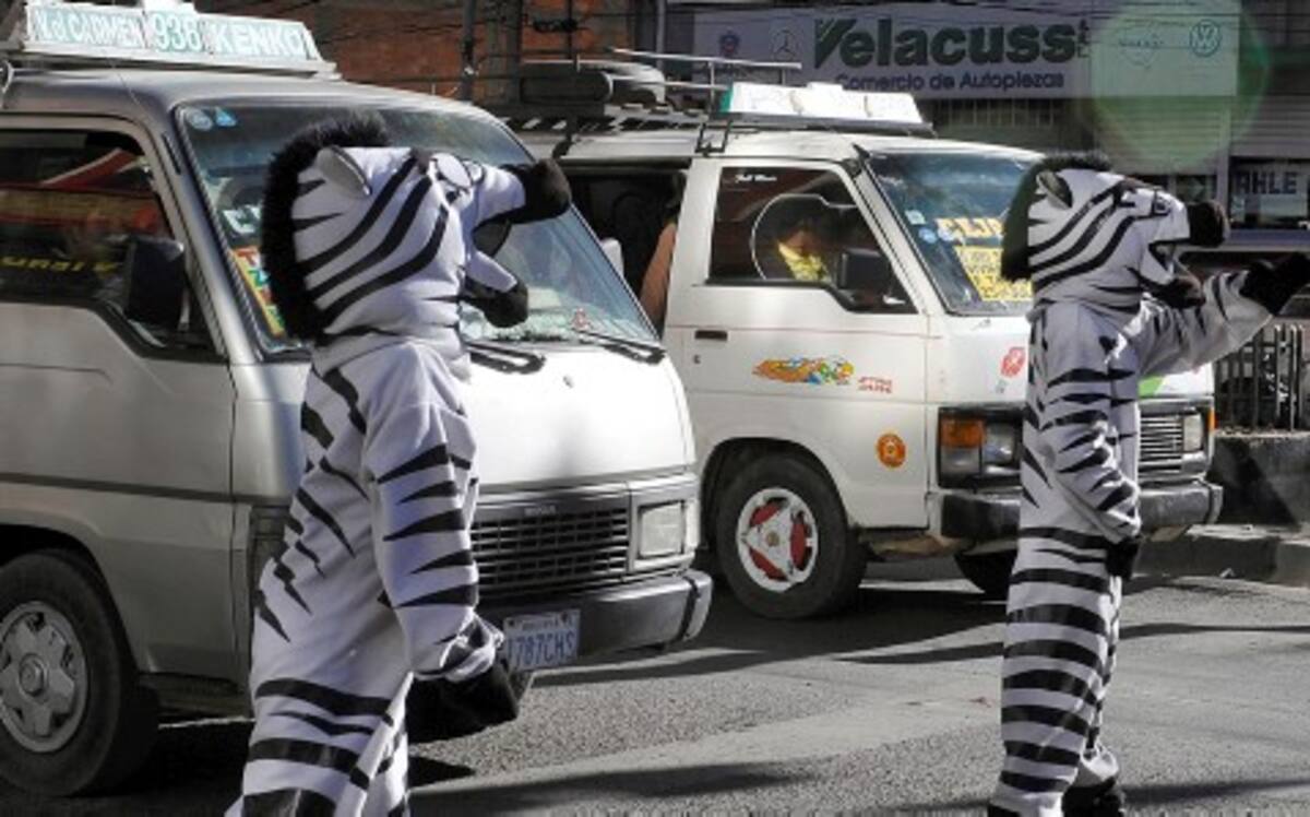 La Paz, a punto de colapsar por el tráfico.
