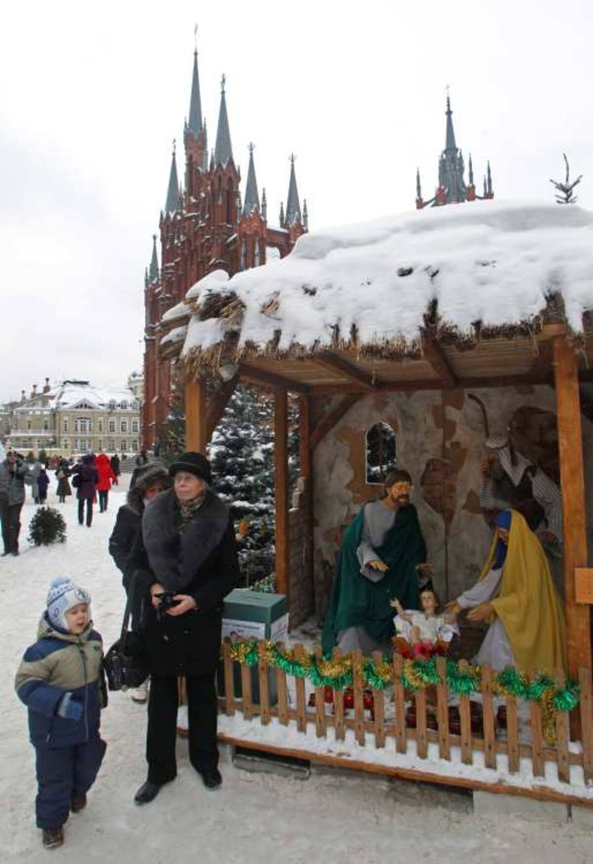 Año nuevo en Rusia. AP Mikhail Metzel