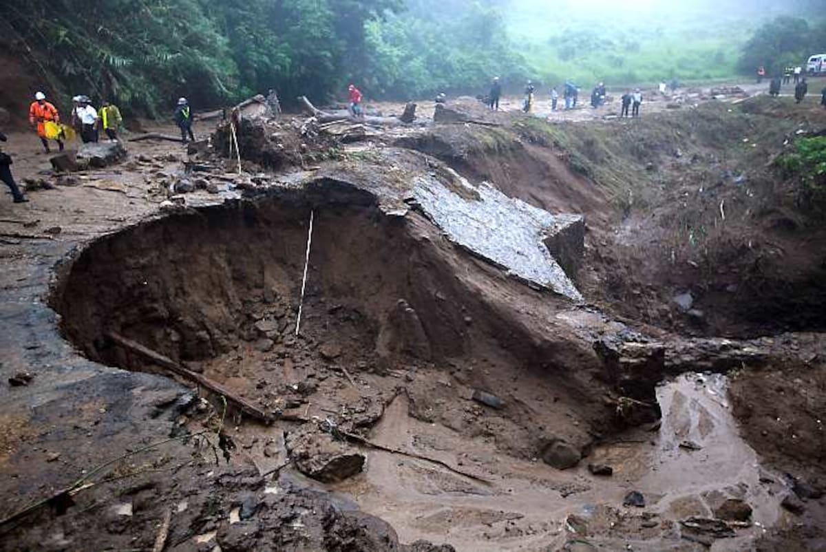 Guatemala, con un saldo parcial de 34 muertos y casi medio millón de afectados, es uno de los paises más golpeados por un temporal con pocos precedentes y que los expertos consideran una prueba más de los efectos del cambio climático. AP Rodrigo Abd