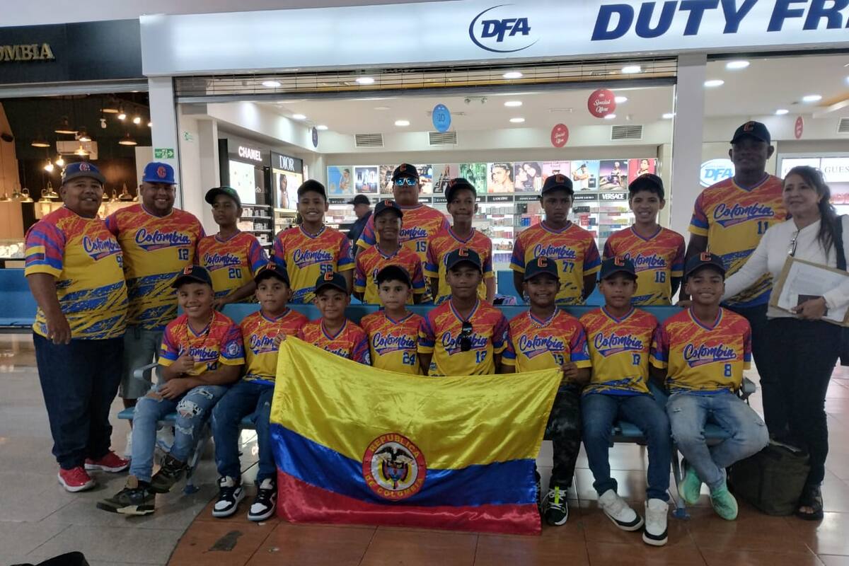 Latinoamericano de Pequeñas Ligas en Panamá: Falcón, con la bandera de Colombia