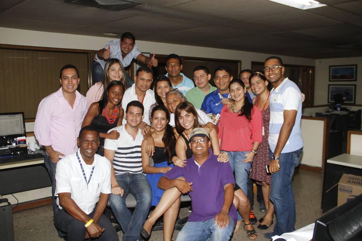 Ernesto Taborda, Estefanni Gómez, Ángel Martínez, Carlos Caballero, Ernesto Armenteros, Gabriel García, Luis Prado, Edwin Torres, Libia Domínguez, Nacira Badrán, Antonio Canchila, Gisela López, Mirta Aguilera, Jair Vizcaíno, Adriana De la Cruz, Johana Corrales y Samuel Álvarez.