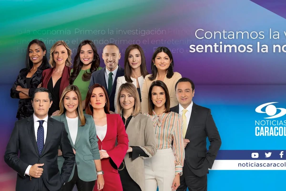 Presentadora de Noticias Caracol confundió el día y su reacción fue viral
