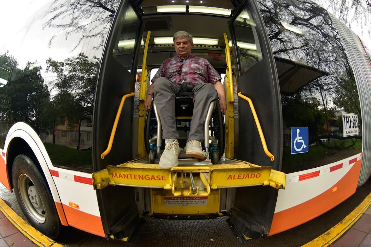 Transcaribe: esto deben hacer las personas con movilidad reducida para ingresar