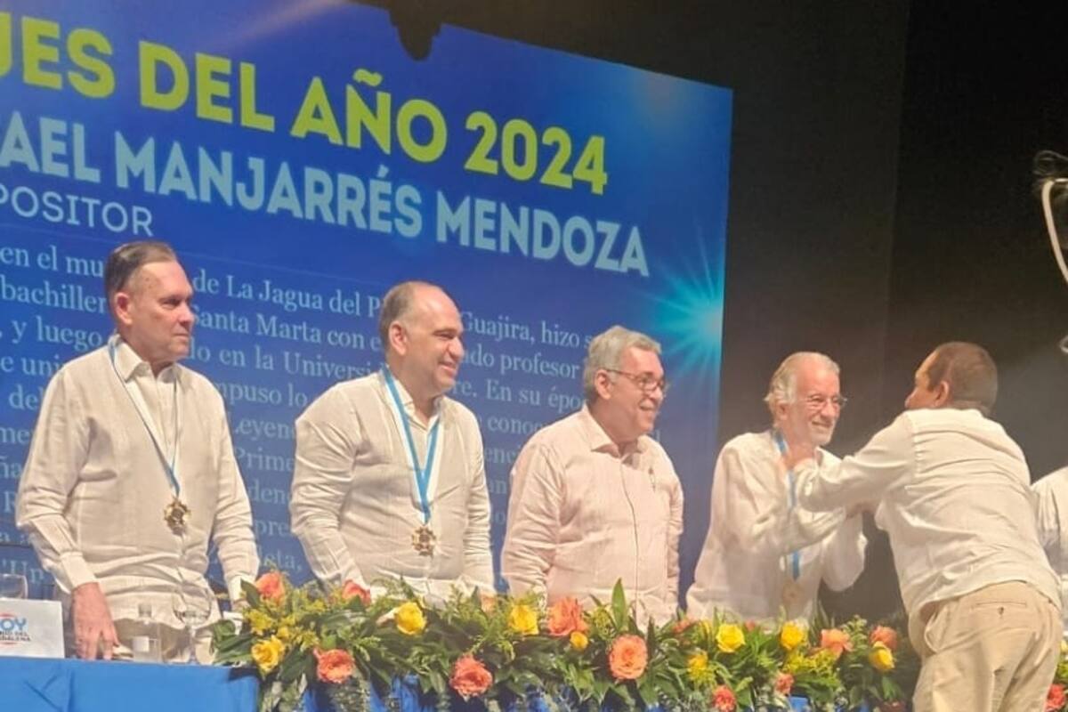 Rafa Manjarrez, Personaje del 2024 reconocido por Hoy Diario del Magdalena