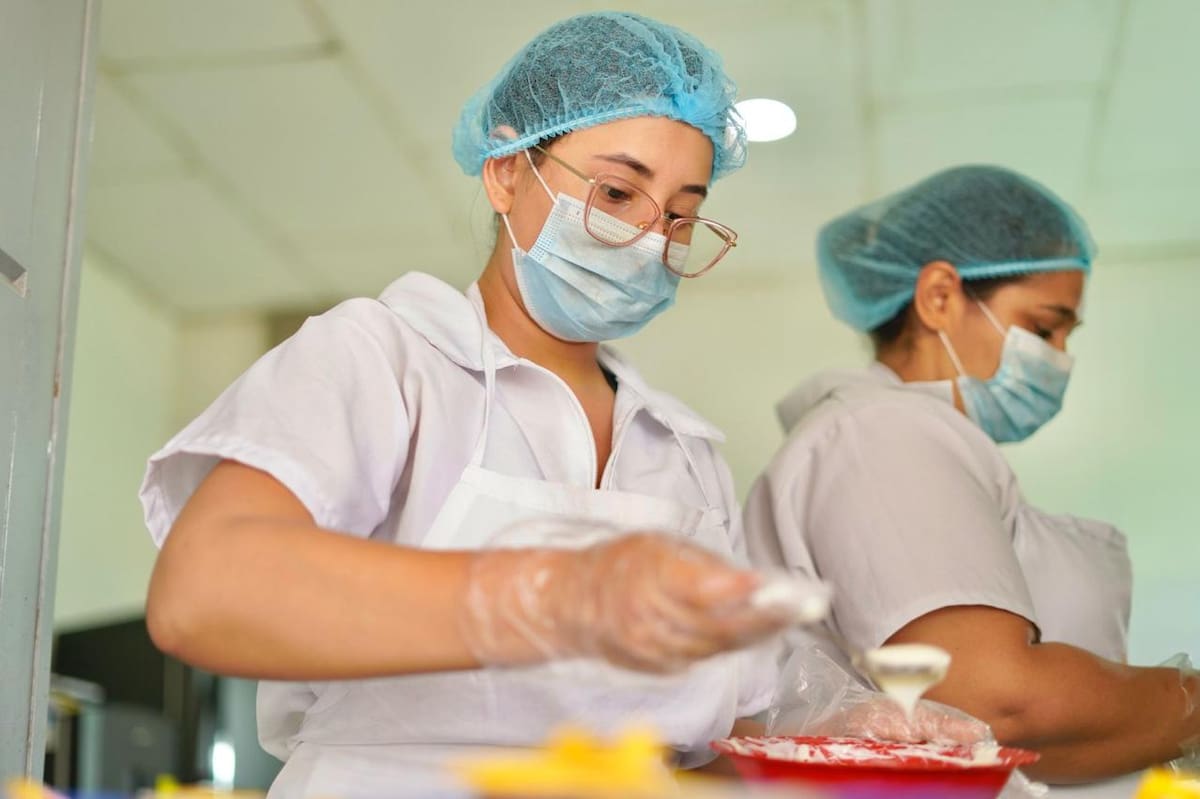Ejecución del Programa de Alimentación Escolar en Bolívar. // Foto: cortesía - Gobernación de Bolívar