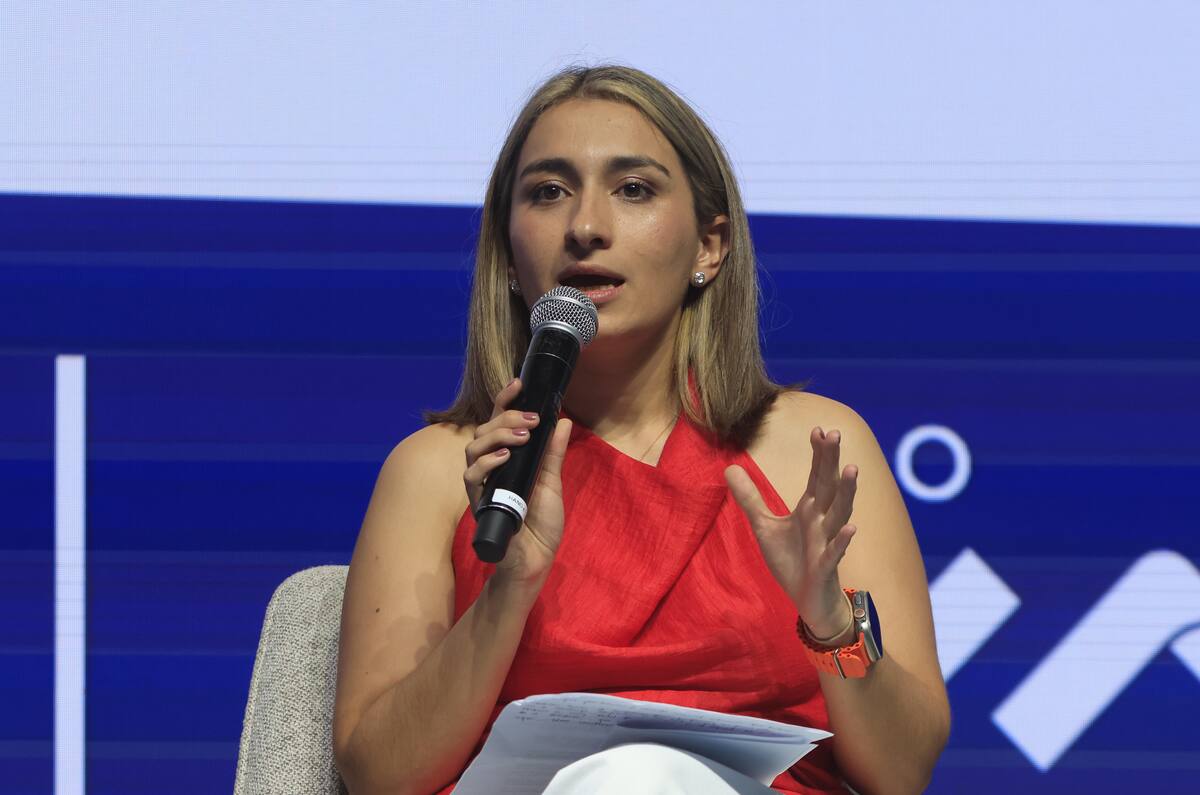 La directora del Dapre, Laura Sarabia. // Foto: EFE