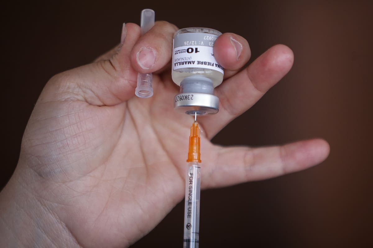 Fiebre amarilla en Cartagena: aquí puedes vacunarte sin ningún costo