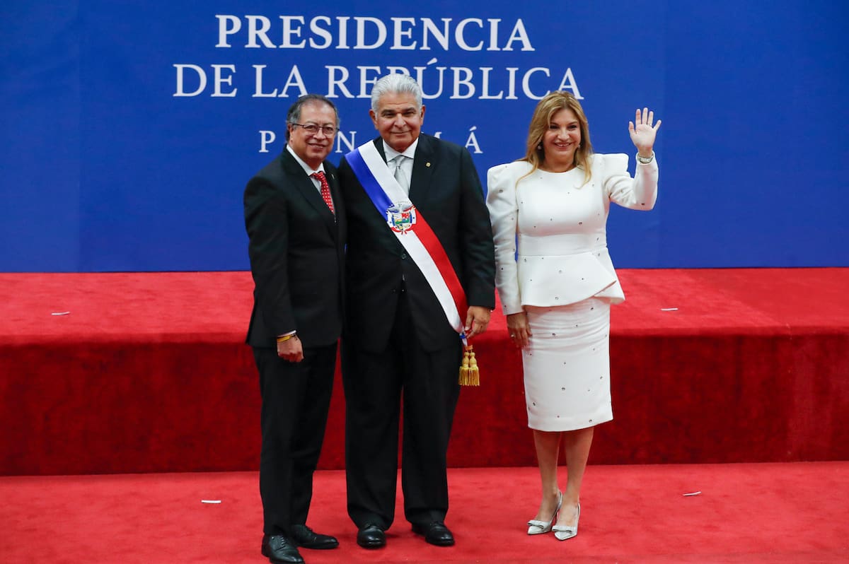 Petro apoya a Mulino frente a Trump: Estaré al lado de Panamá y la defensa de su soberanía. // Foto: EFE/ Bienvenido Velasco.