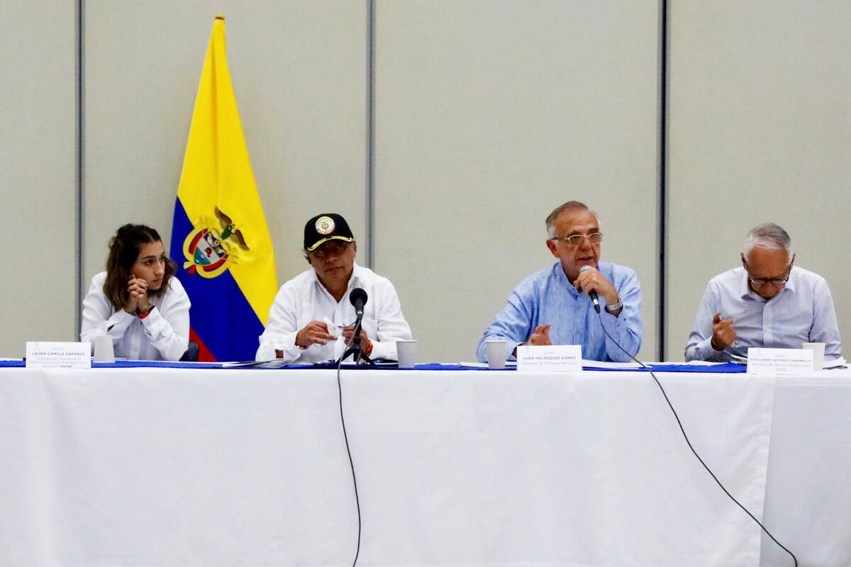 Petro supervisa en la ciudad de Cali las medidas de seguridad para la COP16 2024. // Foto: Efe