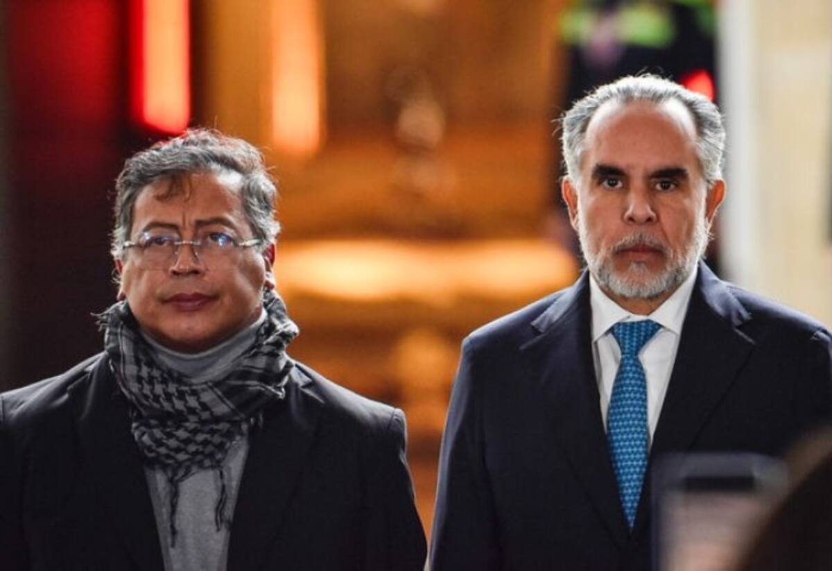 Armando Benedetti y Gustavo Petro. // Foto: cortesía