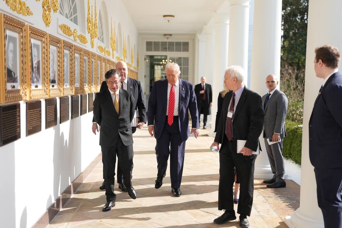 Petro criticó exclusión de Colombia en alianza antidrogas impulsada por Trump