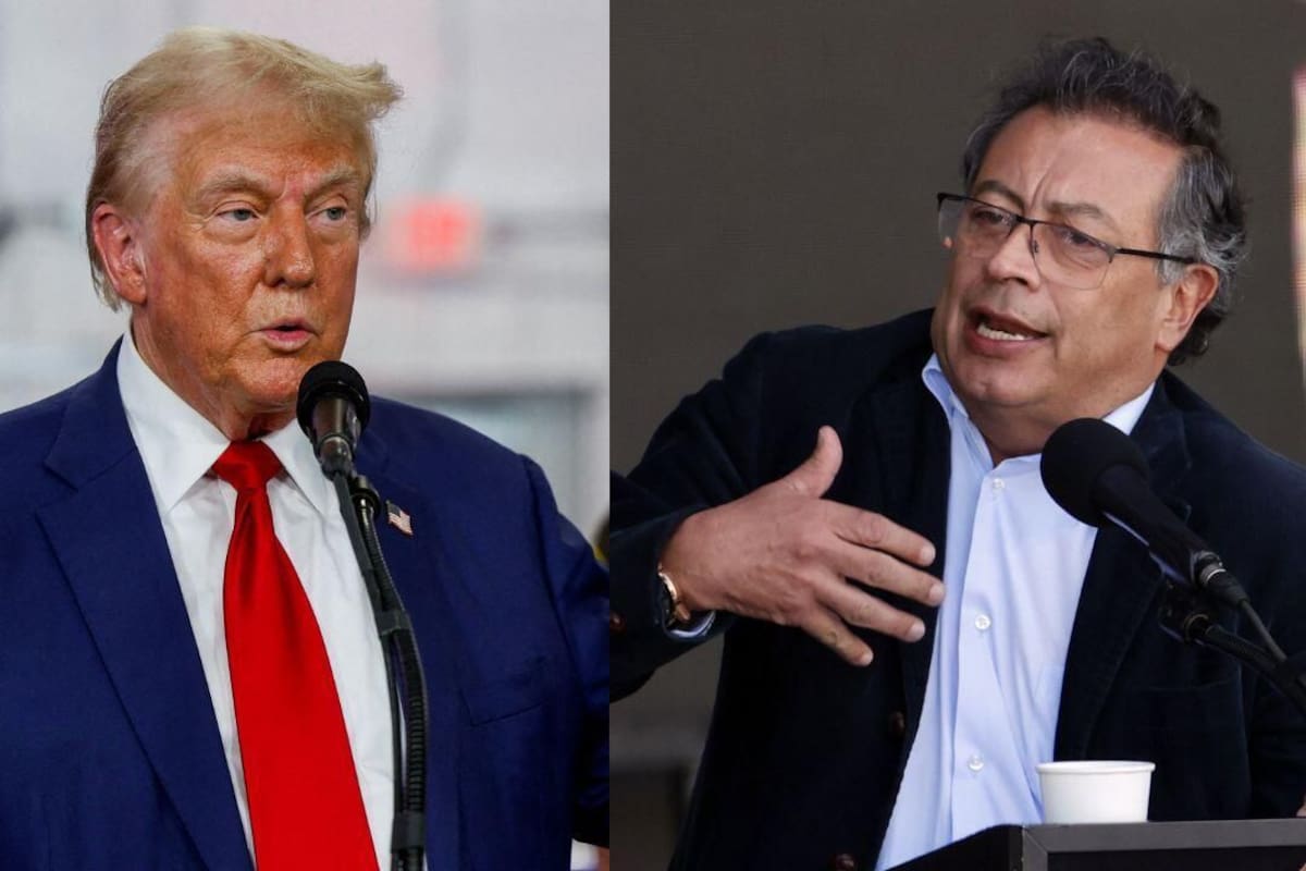 Petro apoyó plan de Trump para Gaza y ofreció enviar tropas colombianas