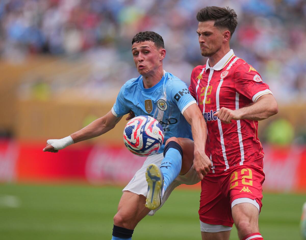 Phil Foden inauguró el marcador para Manchester City en el partido ante Wydad AC. //Foto, AP: Chris Szagola