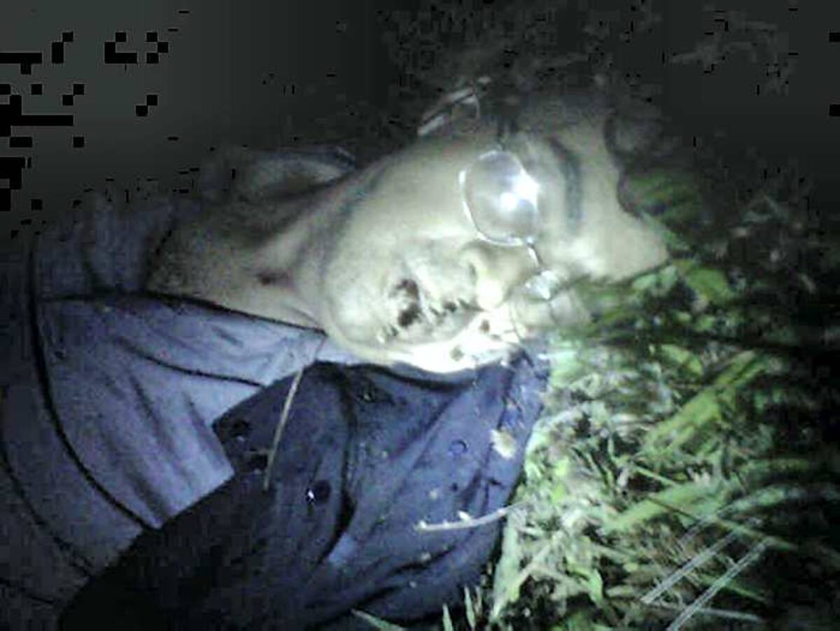 'Alfonso Cano', después de ser abatido. AFP STR