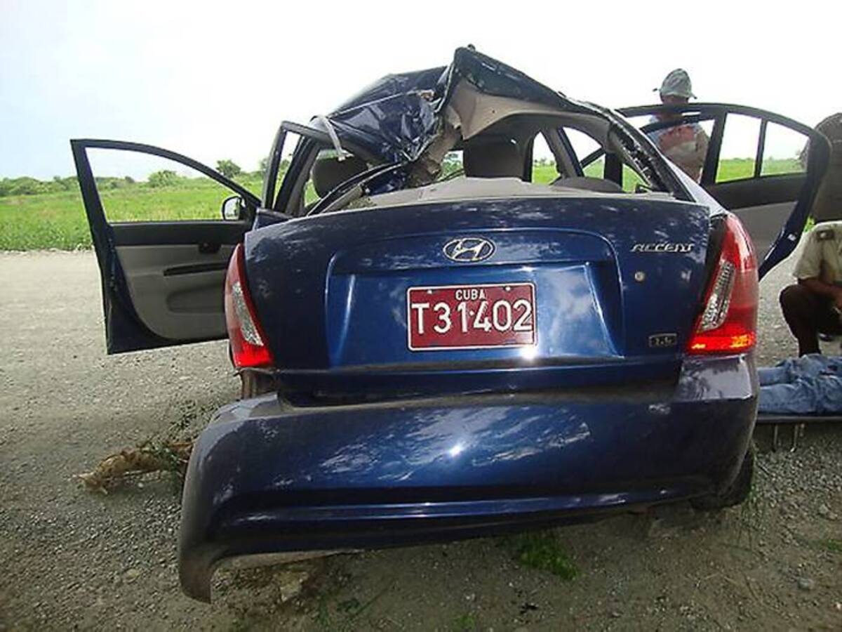Payá murió en un accidente de automóvil el 22 de julio en el oriente de la isla y que, según un informe oficial, fue provocado por el exceso de velocidad del auto. AFP MININT