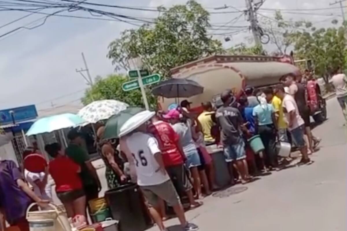 Piden solución inmediata al suministro agua potable en Galapa, Atlántico