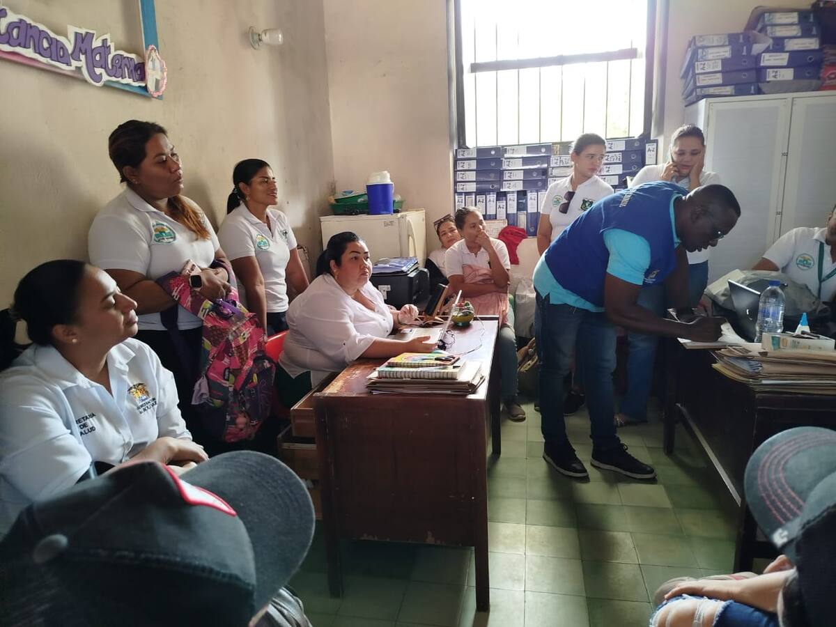 Plan de intervenciones colectivas contra el dengue en San Juan Nepomuceno. //Foto de cortesía