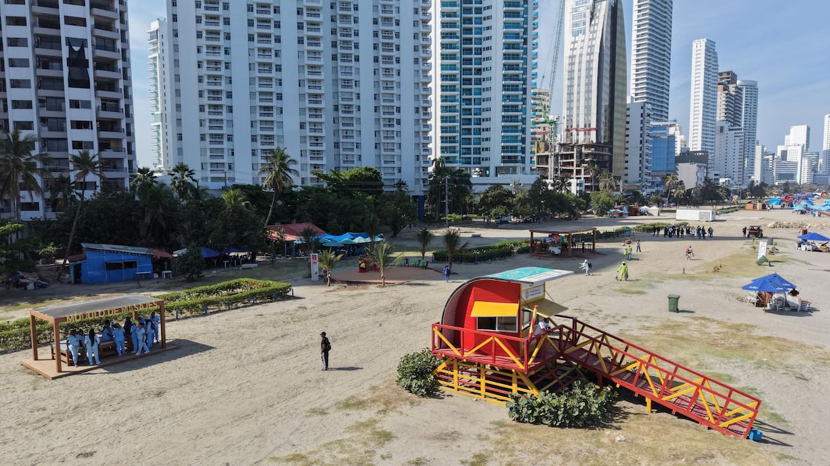 Asimismo, el sector contará con dos carriles adicionales en la avenida Primera para asegurar un correcto flujo vehicular y peatonal // Cortesía: Alcaldía de Cartagena.