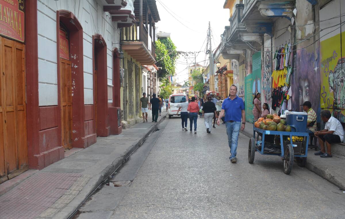 Plan piloto de movilidad peatonal transformará Getsemaní, San Diego y Centro Histórico. // Foto: Cortesía.