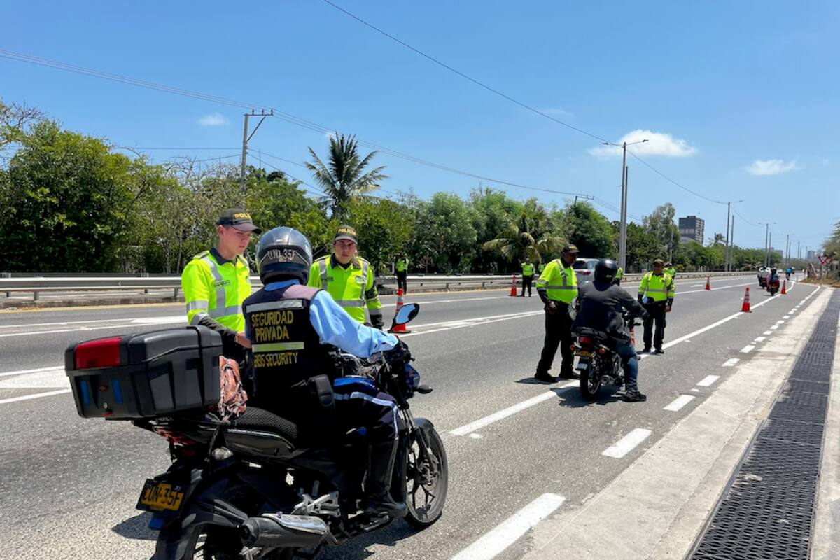 Así prepara la Policía los controles preventivos del ‘Plan Retorno’ en Atlántico