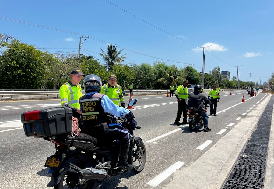 Así prepara la Policía los controles preventivos del ‘Plan Retorno’ en Atlántico
