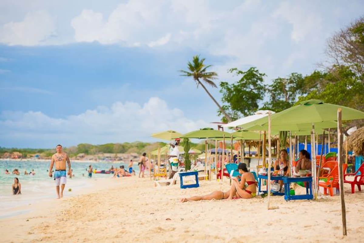 Playa blanca es uno de los balnearios más visitados.