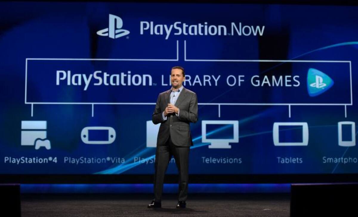 Andrew House, ejecutivo de Sony. AFP Ethan Miller