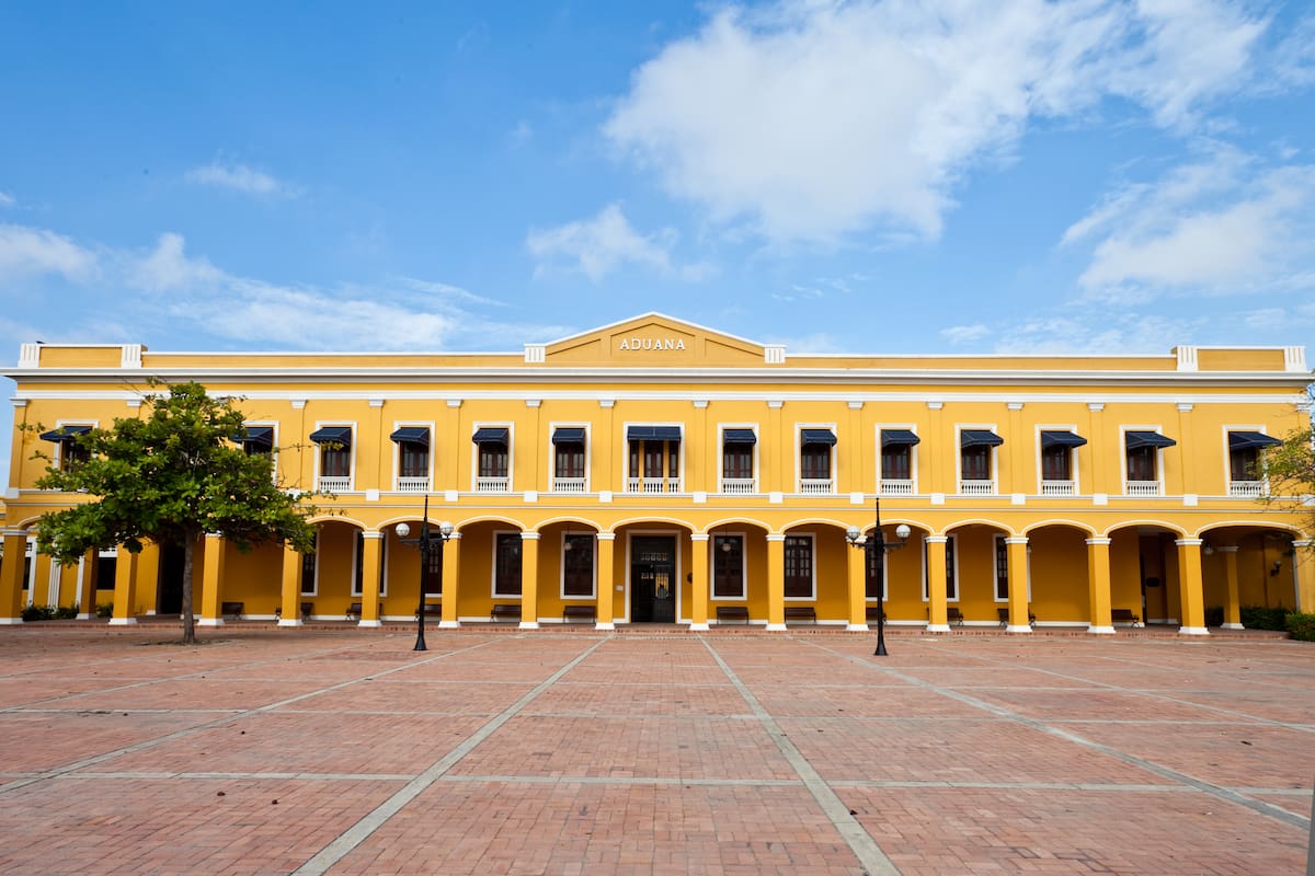 Plaza de La Aduana de Barranquilla.