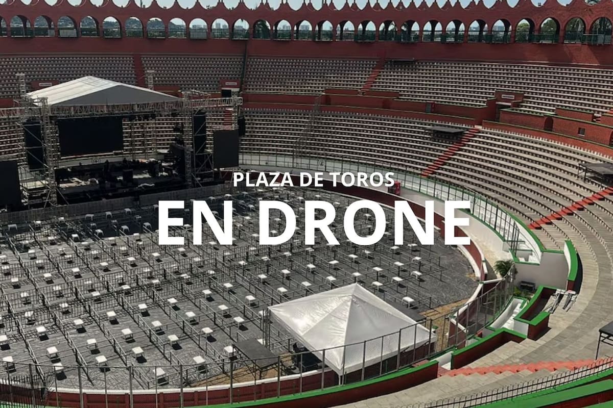 Así se ve la Plaza de Toros de Cartagena para su primer evento