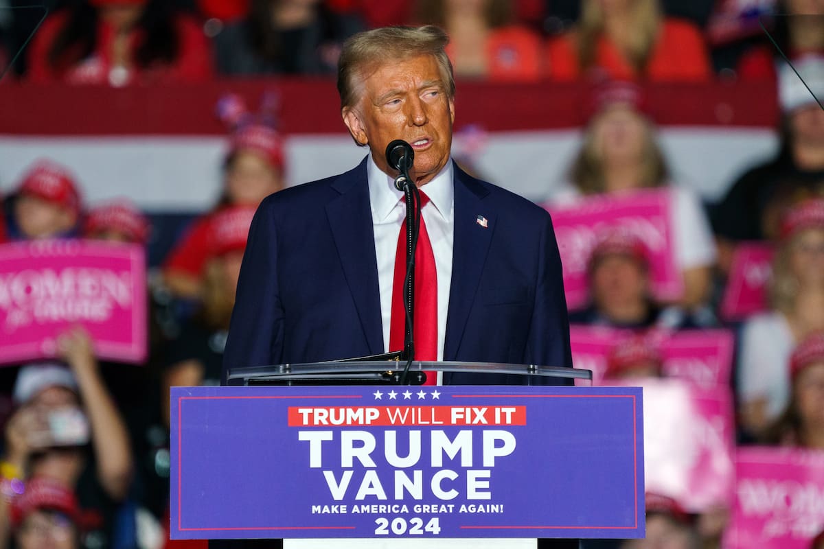 “Podemos ganar con bastante facilidad”, Donald Trump sobre elecciones en Estados Unidos. Foto: Agencia EFE