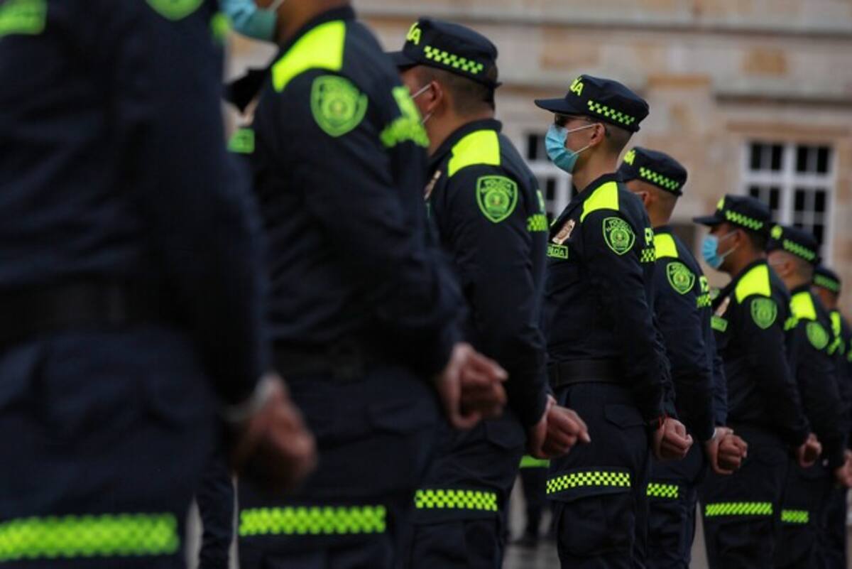 Uniformados de la Policía. // Foto: Colprensa