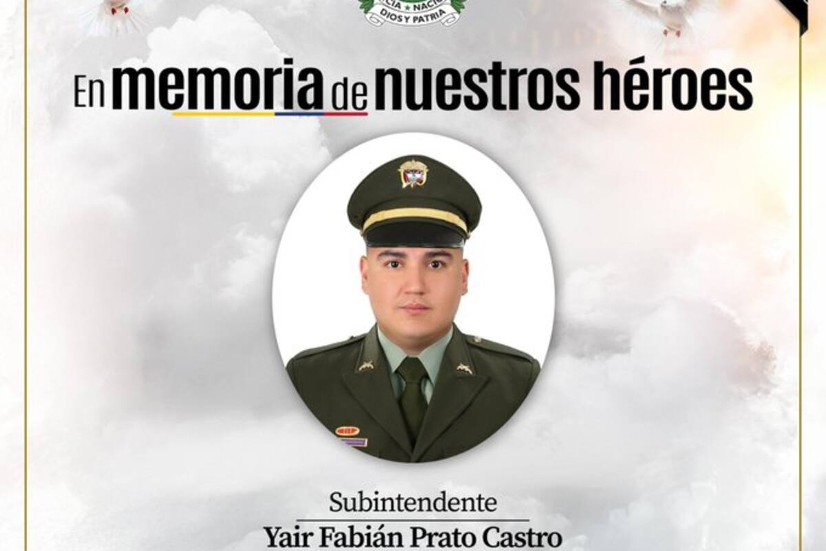 Yair Prato, el policía asesinado en su permiso navideño: un menor herido