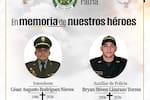 Ellos eran César Rodríguez y Bryan Lizarazo, los policías que murieron en un brutal ataque