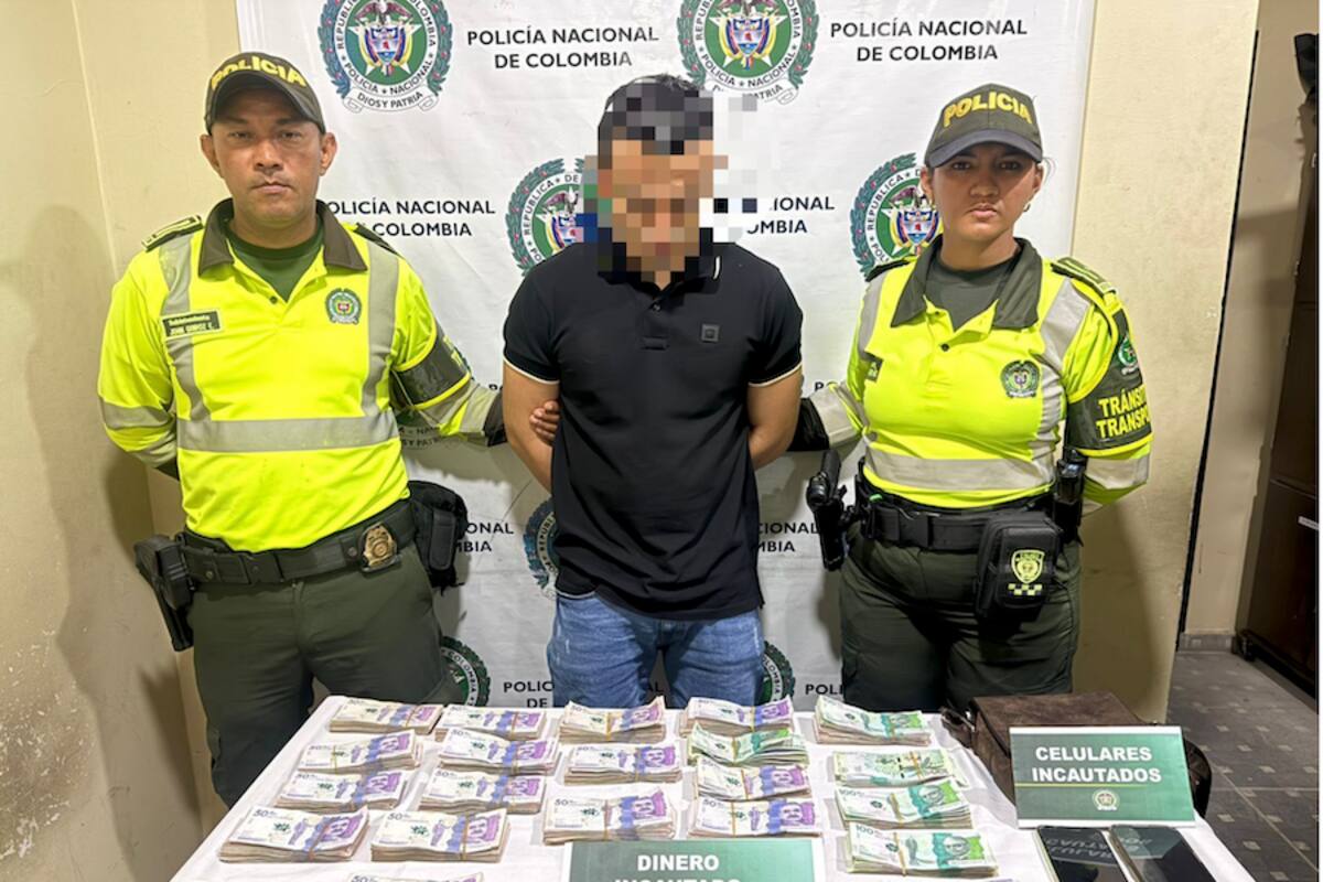 Elecciones 2026: Policía incautó 100 millones de pesos en vías del Atlántico