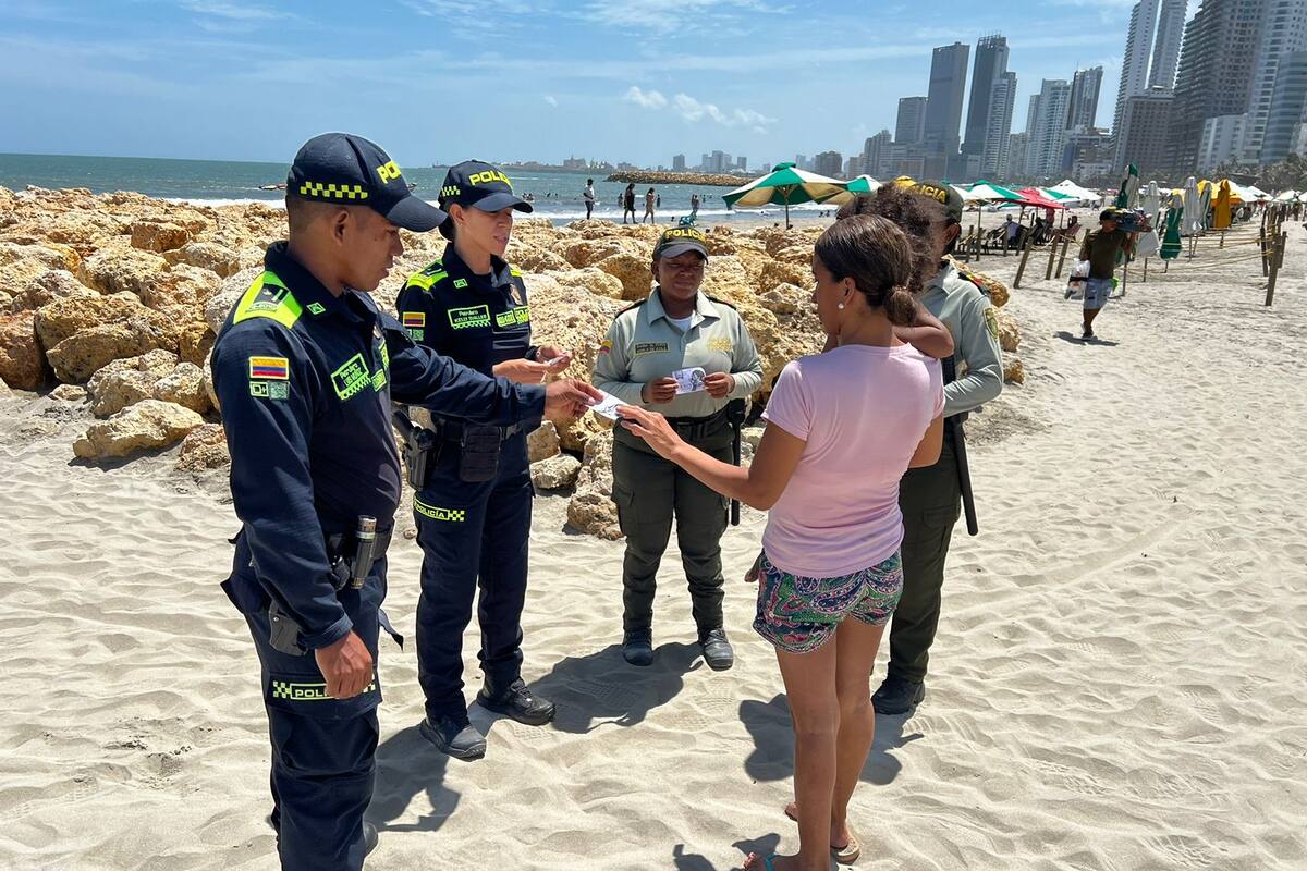 Así conmemoró la Policía Nacional el Día Mundial contra la Trata de Personas