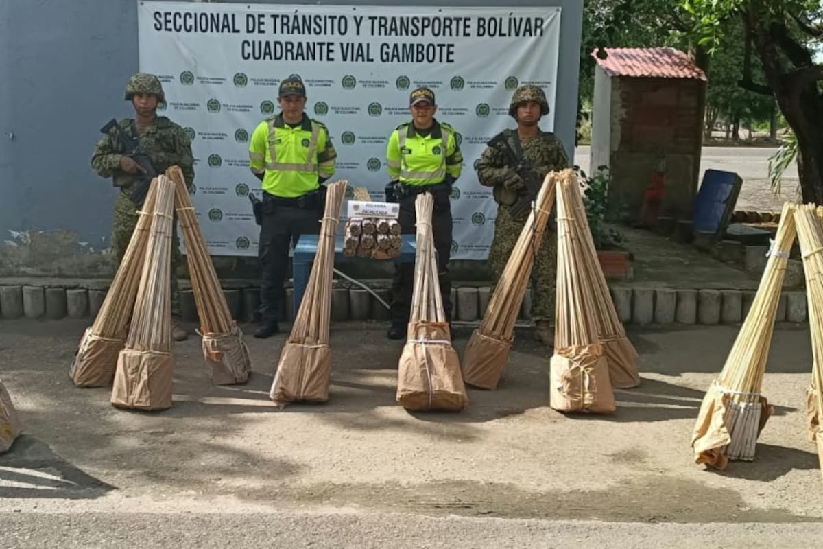 Incautan 2.160 voladores que serían vendidos en las fiestas de Magangué