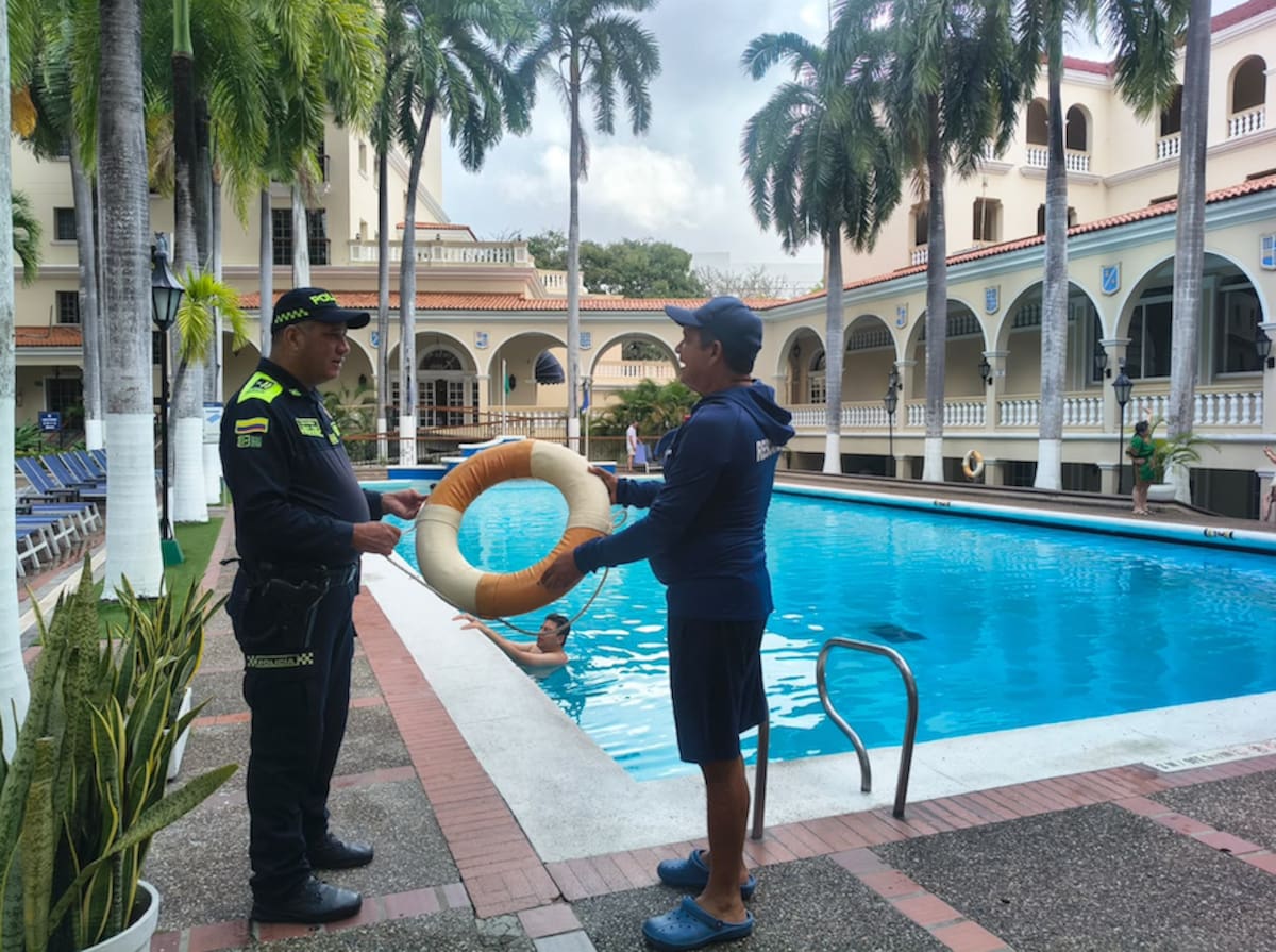 La Policía Metropolitana prestará atención especial para brindar protección a niños, niñas y adolescentes durante la semana del receso escolar en Barranquilla y su área metropolitana.//Cortesía Policía Mebar.