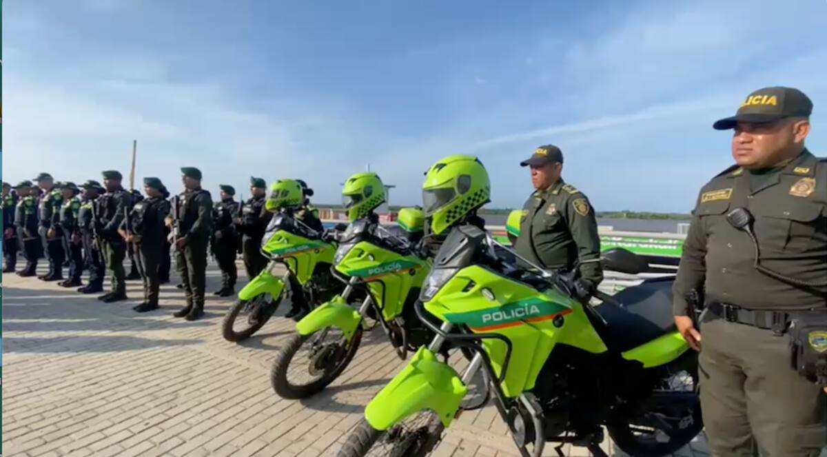 Durante la Semana Santa se colocarán tres puntos de control vehicular en las salidas y entradas al Distrito de Barranquilla.//Cortesía Policía Mebar.