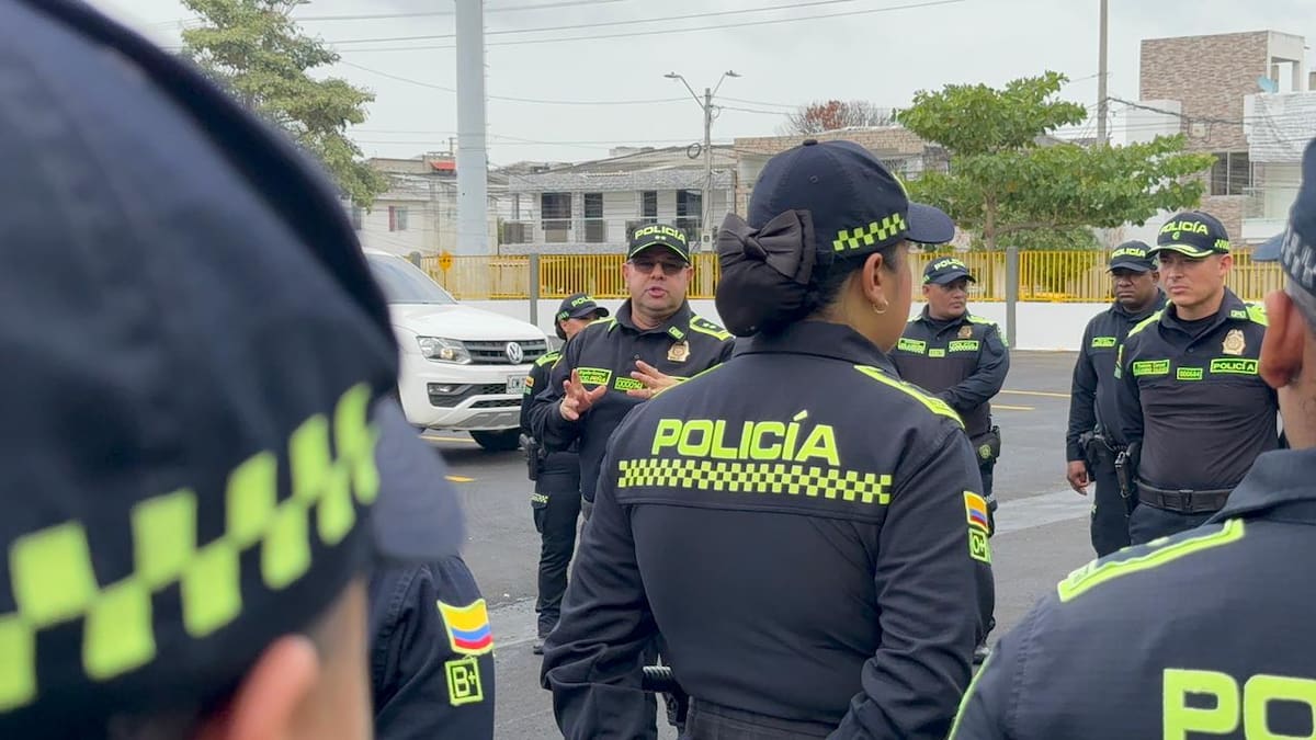 Más de 600 policías vigilarán Junior vs Palmeiras en Cartagena. // Foto: Cortesía.