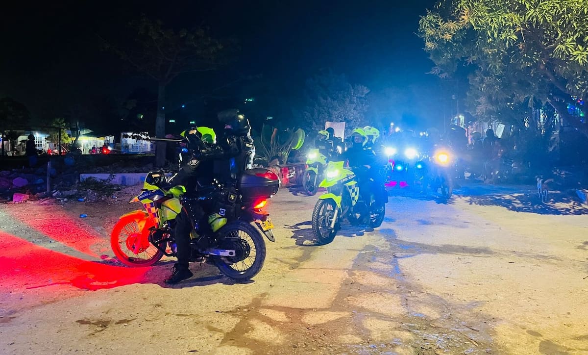 Más de 3 mil uniformados estuvieron desplegados en toda la ciudad en el marco del plan ‘Navidad con Propósito’. //FOTO POLICÍA NACIONAL.