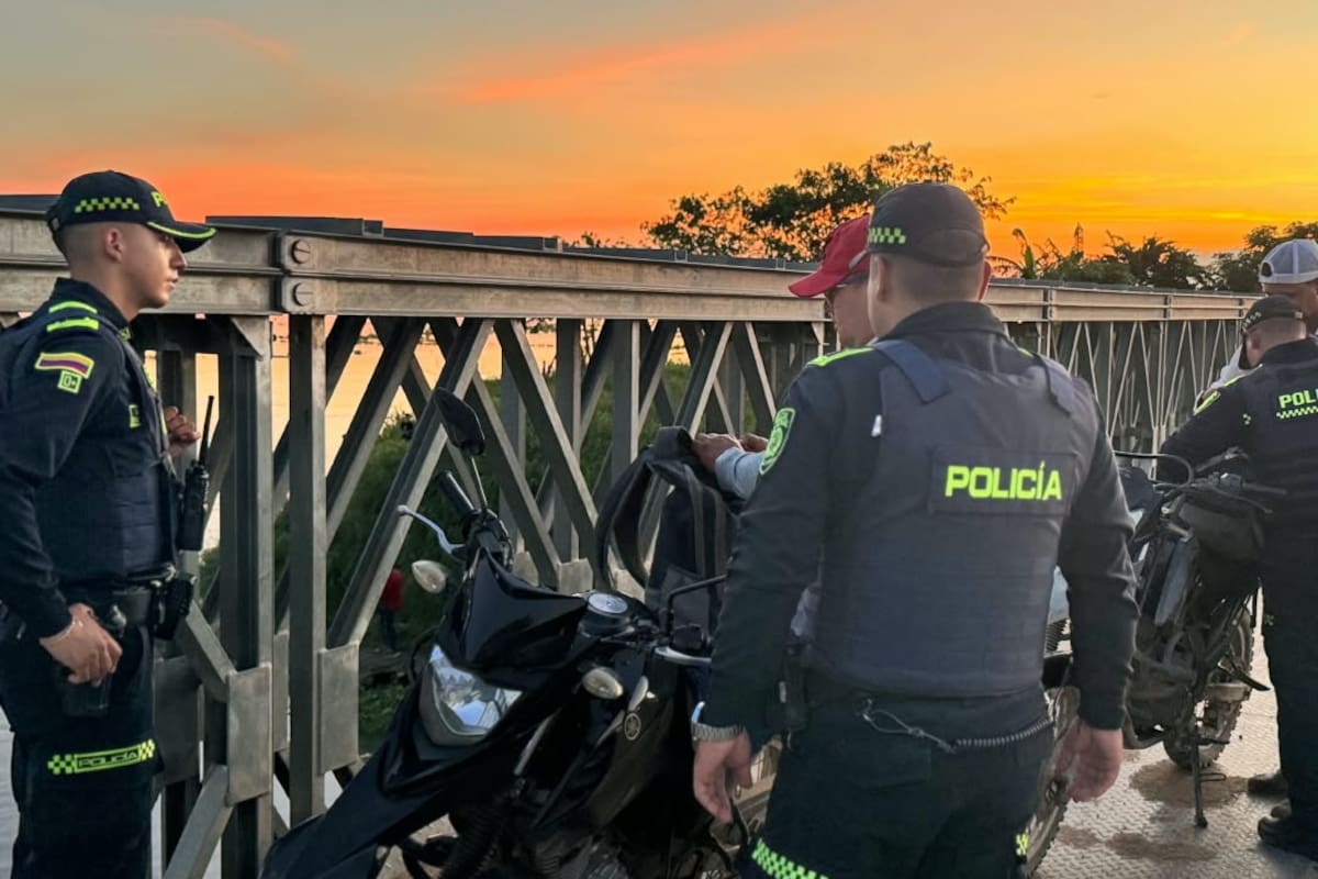 Policía reportó 14 capturas, incautaciones y recuperación de motos en operativos en Bolívar