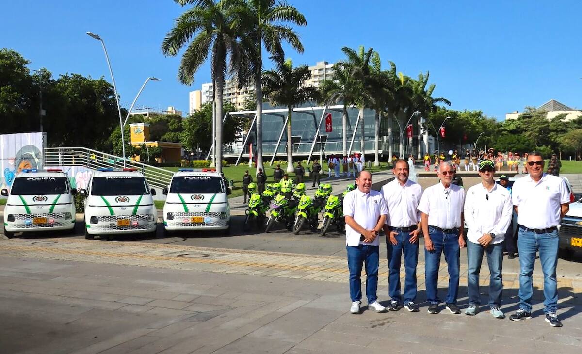 Más de 1.500 policías custodiarán el Carnaval 2025 en el Departamento del Atlántico.//Cortesía.