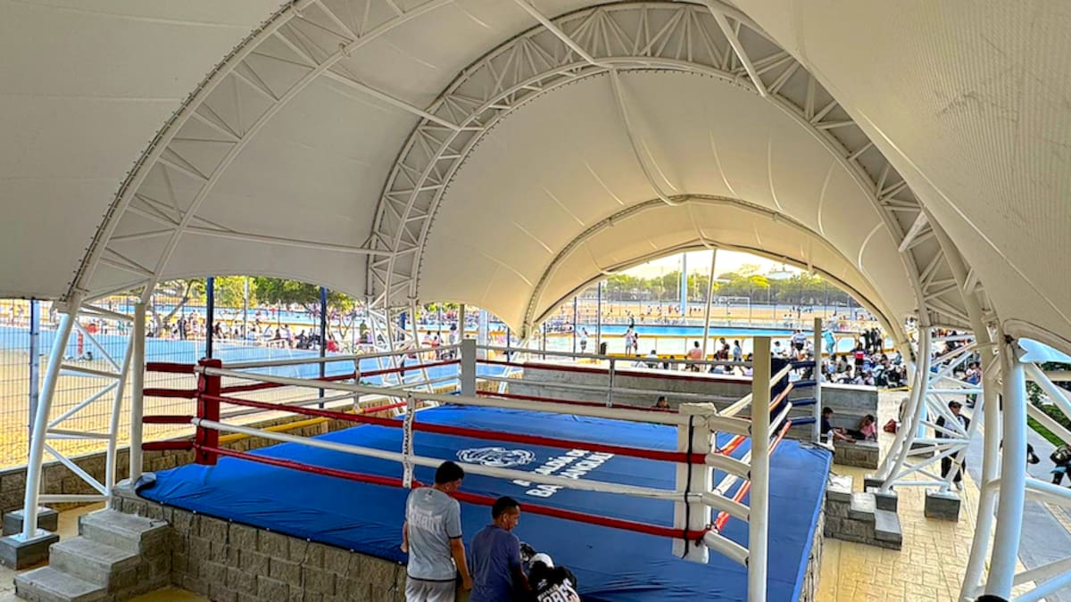 Los combates de la II Copa Talento Barranquilla de boxeo olímpico se disputarán en el Polideportivo del barrio La Magdalena desde este sábado 8 de agosto //Cortesía Alcaldía de Barranquilla.