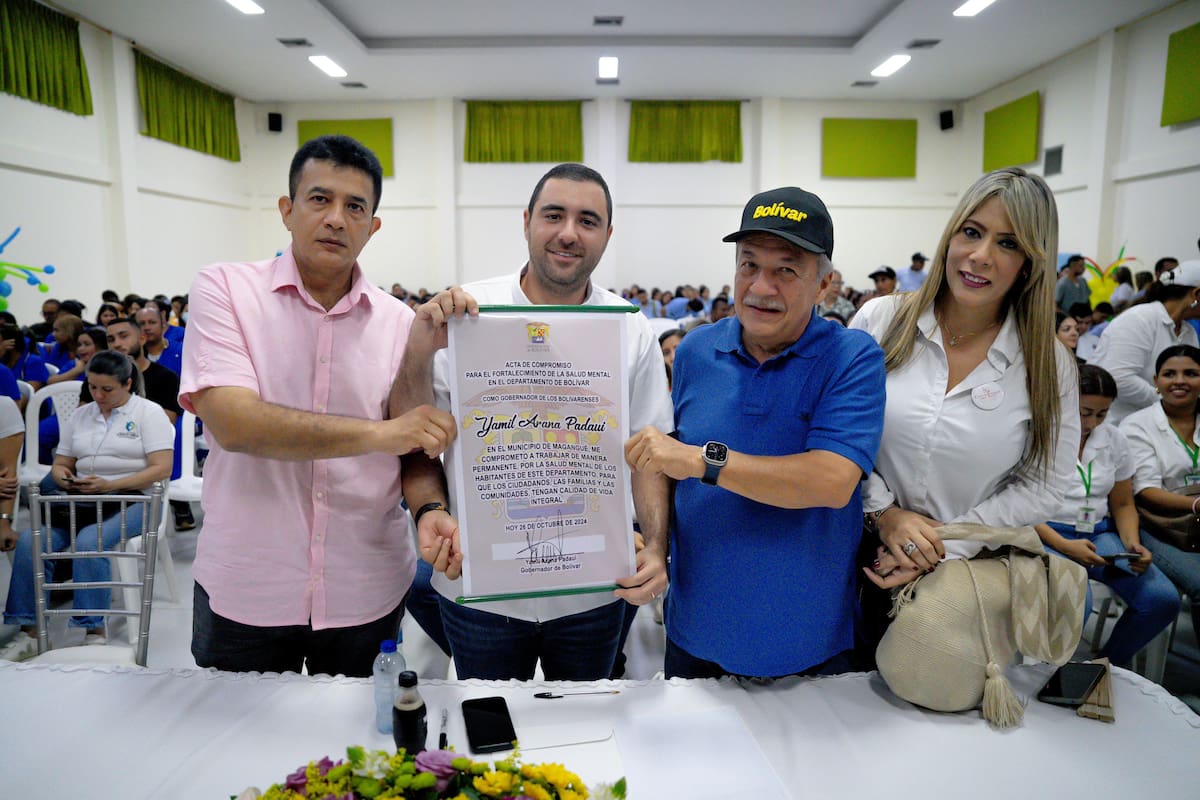 Gobernación de Bolívar presentó la política pública de salud mental