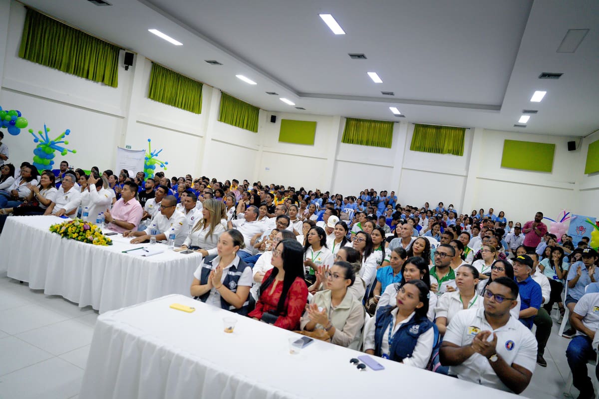 Personas que asistieron a la presentación de la Política Pública de salud mental en Bolívar. // Cortesía.