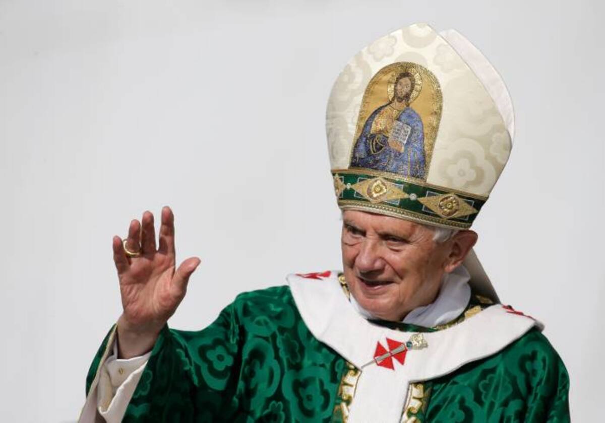 Papa Benedicto XVI. AP Andrew Medichini