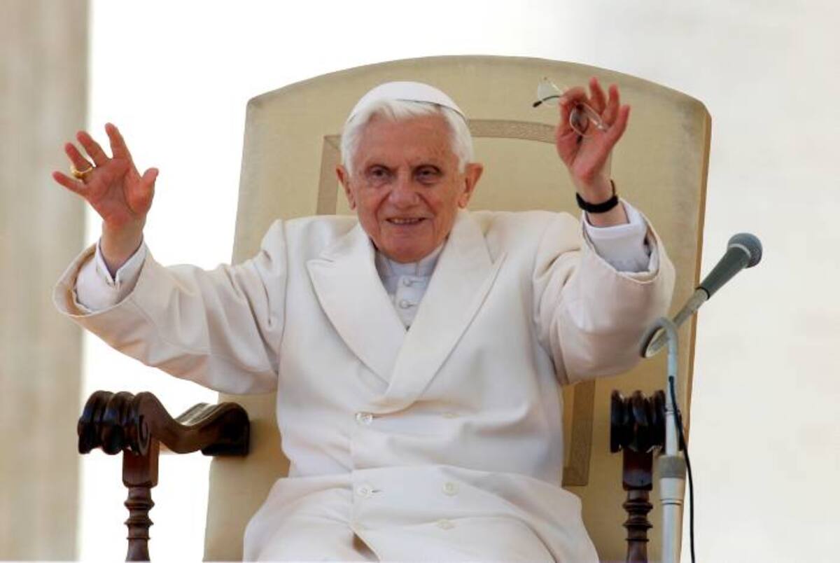 Papa Benedicto XVI AP Alessandra Tarantino