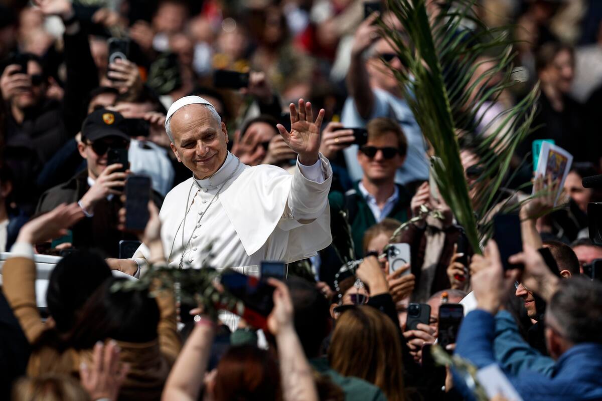 Papa León XIV lanza fuerte mensaje en Domingo de Ramos: esto dijo