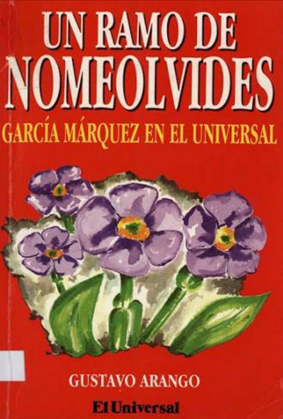 Portada de 'Una ramo de nomeolvides'.
